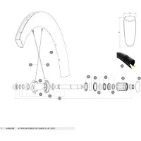 Mavic Comete Pro Carbon Sl Tdf Rear Velg