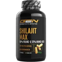 German Elite Nutrition Mumijo Shilajit Max -180 capsules - Extra sterk: 2000 mg per dagelijkse portie - 50% fulvozuur + 12% humuszuur + bioenhancer - Origineel Himalaya 10:1 extract - Veganistisch