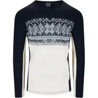 Dale of Norway - Vail Baselayer Crew Neck - Merino-ondergoed L, blauw