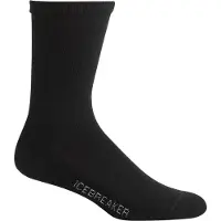 Icebreaker Sokken Women Lifestyle Light Crew Black-Schoenmaat 38 - 40