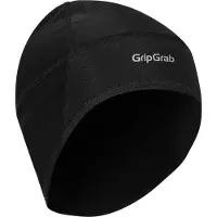 Gripgrab - Thermo Windproof Winter Fiets Helmmuts Wielersport Skull Cap met Winddichte Voorzijde - Zwart - Unisex - Maat M