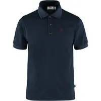Fjällräven Crowley Pique Polo Heren Blueblack S