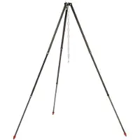 Robens - Telescopic Aluminum Tripod - Drogebrandstofkookstel 120 cm, grijs