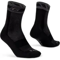 Gripgrab Sokken Winter Merinos Fietssokken Gris Noir || Maat: 38-41