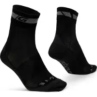 Gripgrab - Merino Regular Cut Fietssokken 1 Paar Wieler Sokken - Zwart - Unisex - Maat S (38-41)