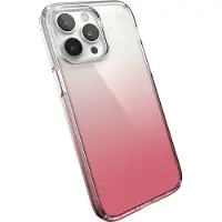 Speck Beschermhoes Presidio Perfect Clear Ombre voor iPhone 14 Pro Max, transparant-roze