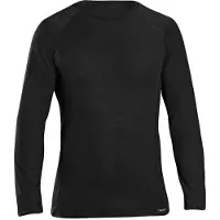 Gripgrab Merino Polyfibre Long Sleeve Winter Under Shirt Black