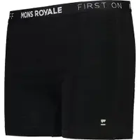 Mons Royale - Women's Hannah Hot Pant - Merino-ondergoed S, zwart