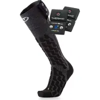 Therm-ic - Verwarmde sokken - Set Heat Fusion Uni + S-700B voor Unisex - Maat 35-38 - Zwart
