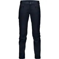 Norrøna - Dames wandel- en bergkleding - Falketind Flex1 Pants W Caviar voor Dames - Maat L - Zwart