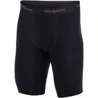 Woolpower - Boxer Xlong - Merino-ondergoed XL, zwart