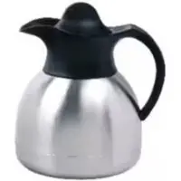 Cater-Profi Isoleerkan 0.6liter RVS - Koffiekan - Theekan - met zwarte schroefdop thermoskan / thermosfles