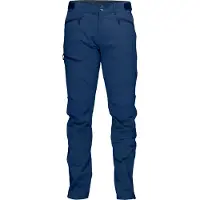 Norrøna - Wandel- en bergsportkleding - Falketind Flex1 Pants M Indigo Night voor Heren - Maat L - Marine blauw
