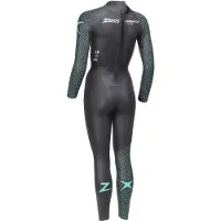 Zoggs Predator Tour Woman Long Sleeve Neoprene Wetsuit Zwart S Vrouw