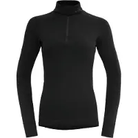 Devold - Duo Active Woman Zip Neck - Merino-ondergoed XL, zwart