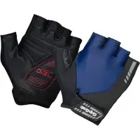 Gripgrab - ProGel Padded Korte Vinger Zomer Fietshandschoenen Wielrenhandschoenen met Padding - Navy - Unisex - Maat XS