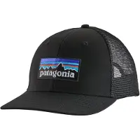 Patagonia Pet P-6 Logo Trucker Hat Black