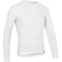 Gripgrab - Ride Thermal Lange Mouw Winter Fiets Ondershirt Polygiene Base Layer Thermoshirt - Wit - Heren - Maat XS