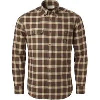 Chevalier - Heron Flannel Shirt - Overhemd S, bruin