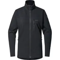 Haglöfs - Women's Rosson Mid Jacket - Fleecevest S, zwart