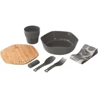 Robens Leaf Meal Kit Anthracite Servies
