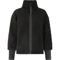 Didriksons Mella FZ 3, fleecevest, dames, zwart