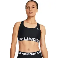 Under Armour Sport bh 'Authentics' zwart / wit