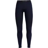 Icebreaker 260 Tech Leggings Dames Thermobroek Midnight Navy XS