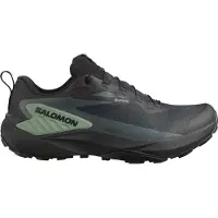 Salomon Genesis GTX Trailschoenen Zwart/Groen Heren