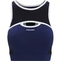 Icebreaker Zoneknit Medium Impact Sports Bra Blauw XS Vrouw