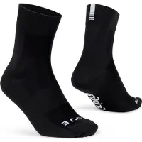 Gripgrab - Lightweight SL Performance Zomer Fietssokken 1 Paar Coolmax Wielersport Sokken Regular Cut - Zwart - Unisex - Maat M (41-44)