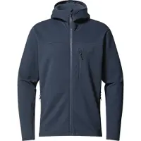 Haglöfs - Rosson Mid Hood - Fleecevest XXL, blauw