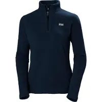 Helly Hansen Daybreaker 1/2 zip, fleece trui, dames, marine