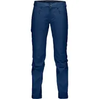 Norrøna - Dames wandel- en bergkleding - Falketind Flex1 Pants W Indigo Night voor Dames - Maat L - Marine blauw