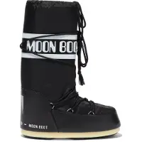 Moon Boot - Après-skischoenen - Nylon Noir voor Unisex - Maat 27-30 - Zwart