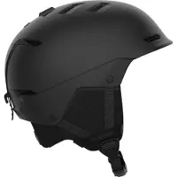 Salomon - Husk - Skihelm 53-56 cm - S, zwart/grijs