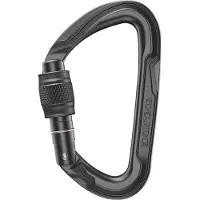 Edelrid Pure Screw Karabiner (Maat 000, Zwart)