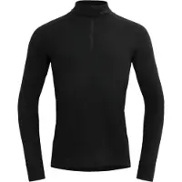 Devold Duo Active Merino 205 Z.Neck Under Jersey Zwart Heren || Maat: L