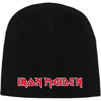 Iron Maiden Beanie - Logo - zwart | Maat Standard