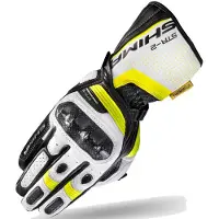 SHIMA STR-2 Zwart Wit Geel Handschoenen Maat XL