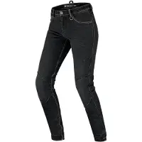 SHIMA Devon Dames Zwart Motor Jeans Maat W28/L30
