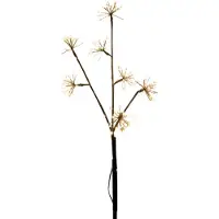 Annas collection Led Firework Branch 60 cm en 7 x 20Led Classic Black Branch - 4,5V Anna's Collection