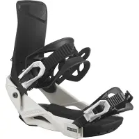 Salomon Snowboard - Snowboard bindingen - Rhythm JR Black/White voor Unisex van Nylon - Maat S - Zwart