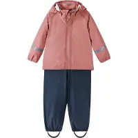 Reima Regenkleidung m. Träger - Tihku - PU - Rose Rouge - - 5 Jahre (110) - Regenkleidung