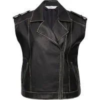 Studio Untold Bodywarmer goud / zwart