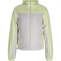 Tweek Tussenjas lichtgrijs / pastelgroen