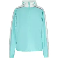 Beach budz Tussenjas turquoise / grijs / wit
