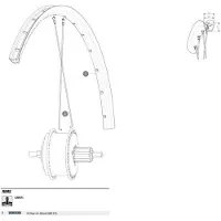 Mavic Ebm X35 Mtb Achtervelg