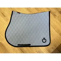 Cavalleria Toscana Circular-Quilted Zadeldek Jumping Pony Navy