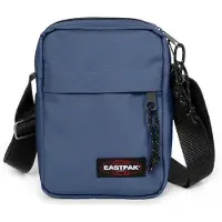 Eastpak Schoudertas 'The One' duifblauw / rood / zwart / wit